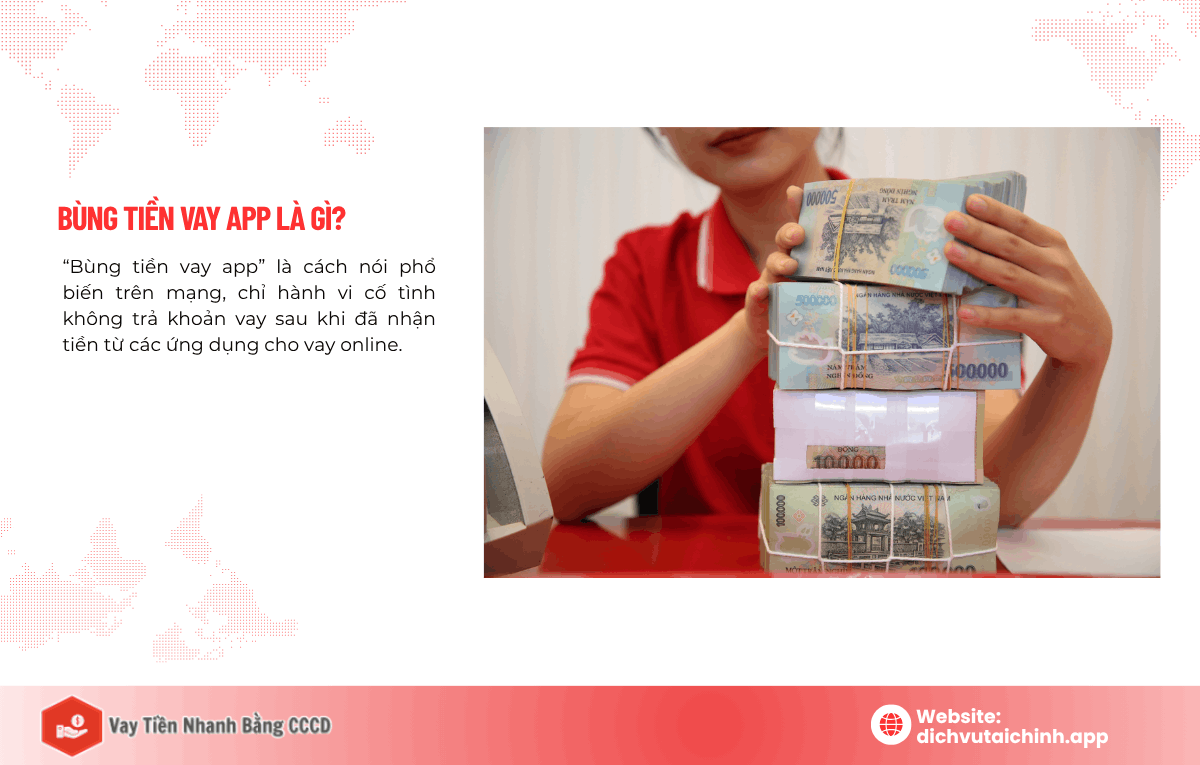 bùng tiền vay app có sao không