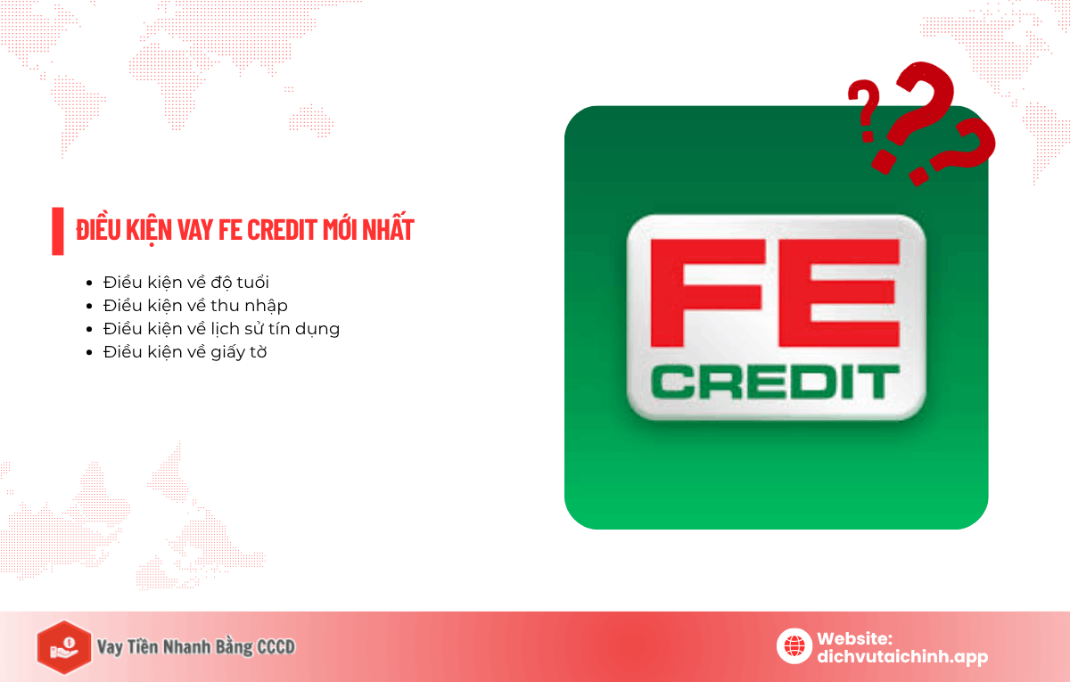 Điều kiện vay FE Credit