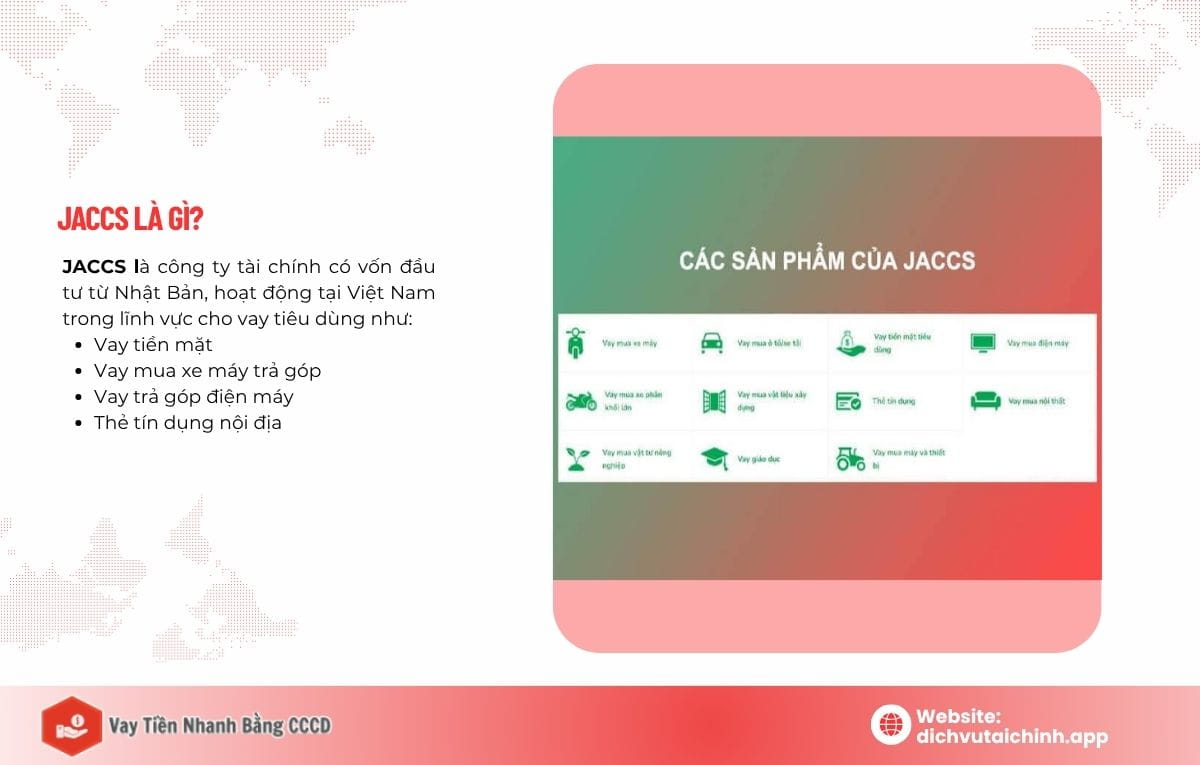 điều kiện vay jaccs