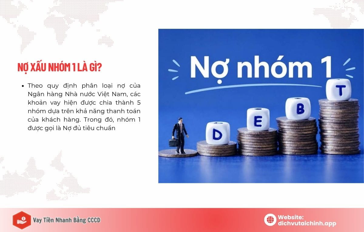 nợ xấu nhóm 1 là gì 