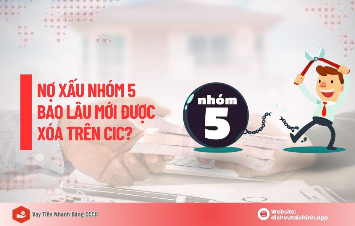 nợ xấu nhóm 5 bao lâu được xoá